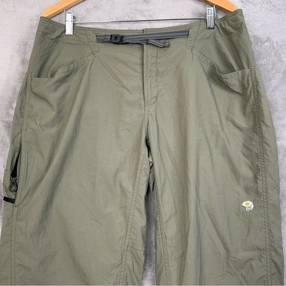 Mountain Hardwear Women’s Green Cargo  Hiking Pants. Size 14/32. - Picture 6 of 9